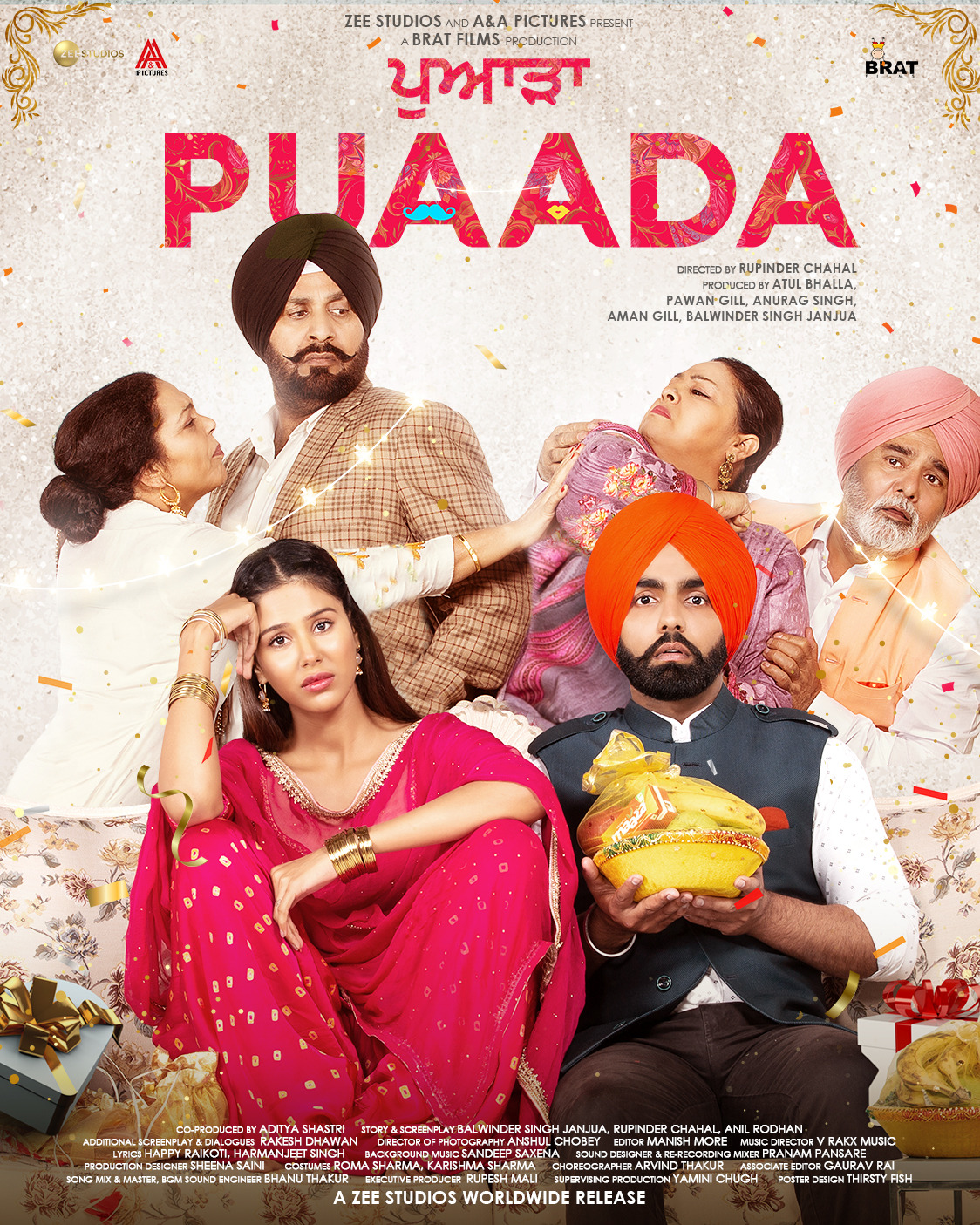 Extra Large Movie Poster Image for Puaada (#1 of 6)