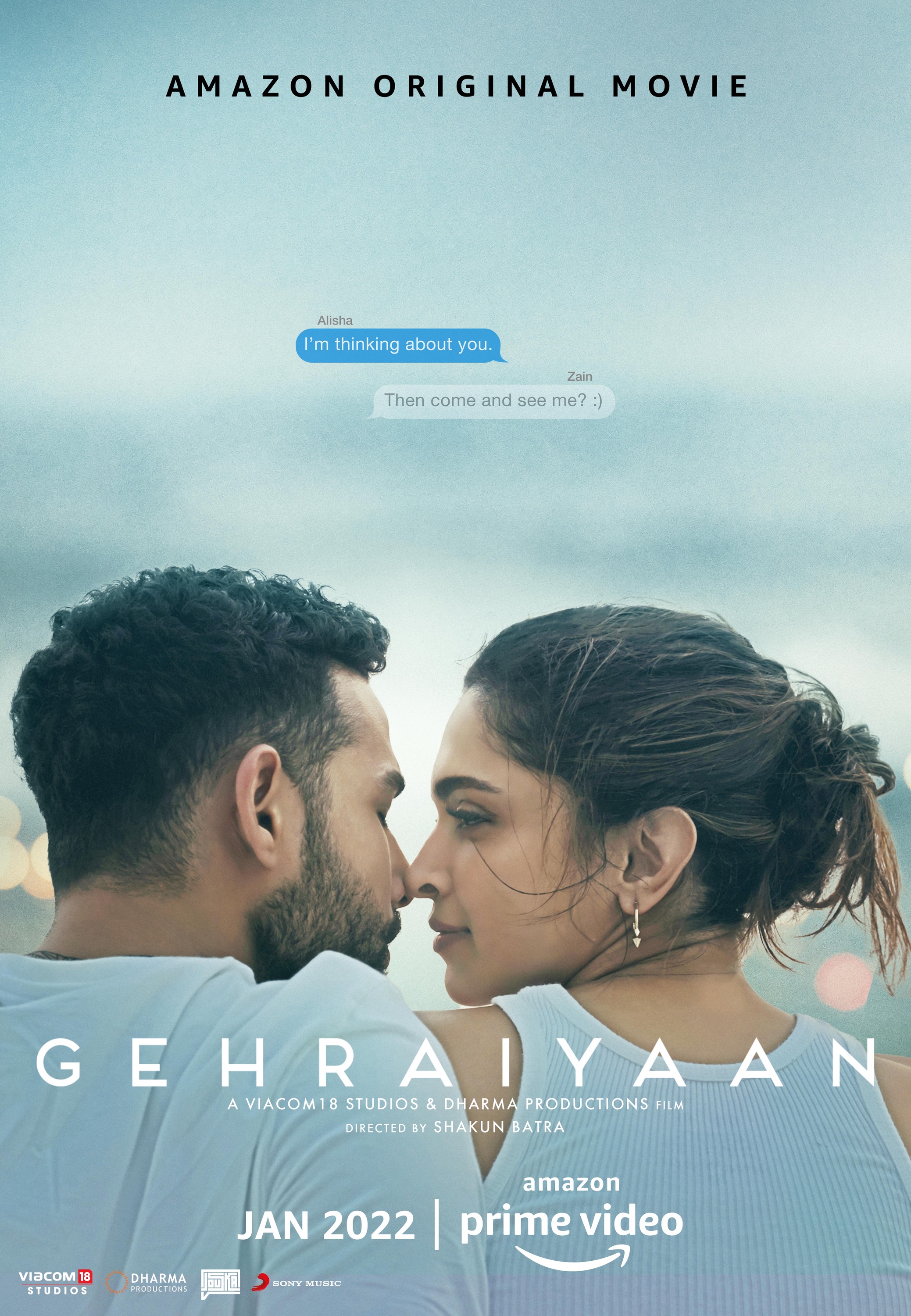 Mega Sized Movie Poster Image for Gehraiyaan (#15 of 18)