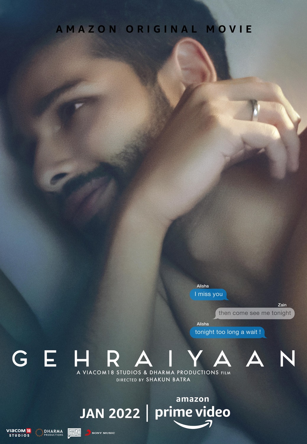 Extra Large Movie Poster Image for Gehraiyaan (#2 of 18)