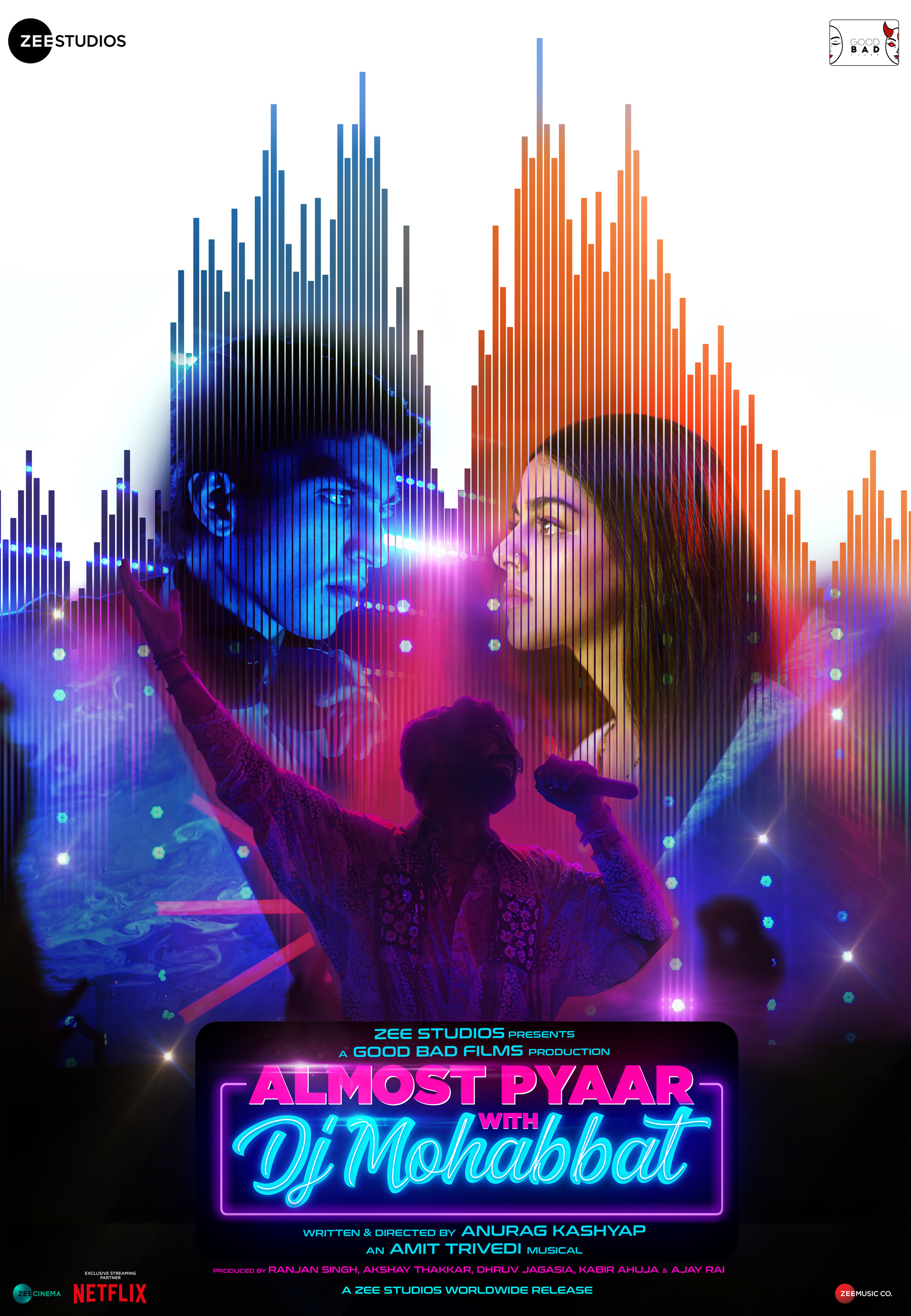 Mega Sized Movie Poster Image for Almost Pyaar with DJ Mohabbat (#2 of 5)