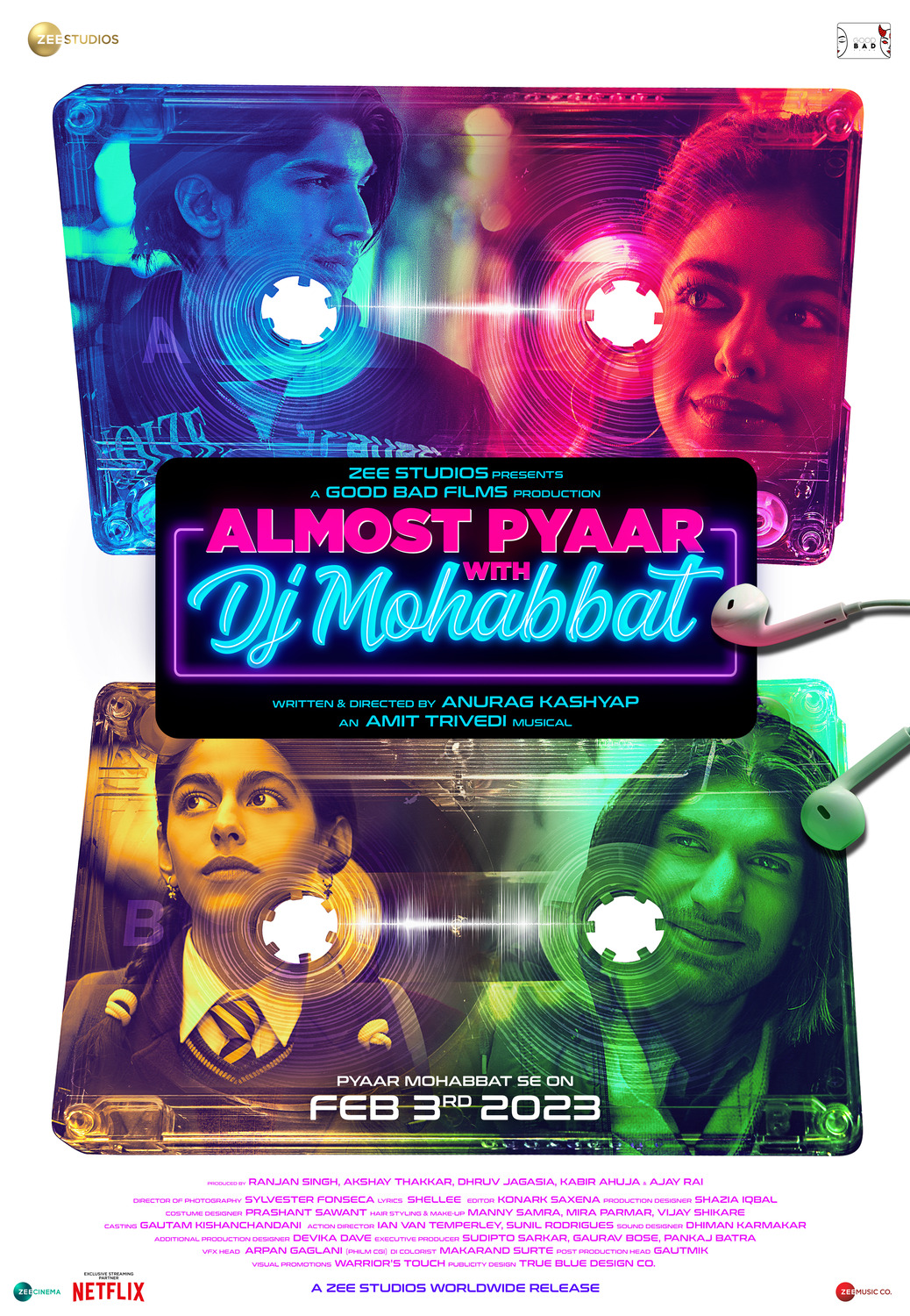 Extra Large Movie Poster Image for Almost Pyaar with DJ Mohabbat (#3 of 5)