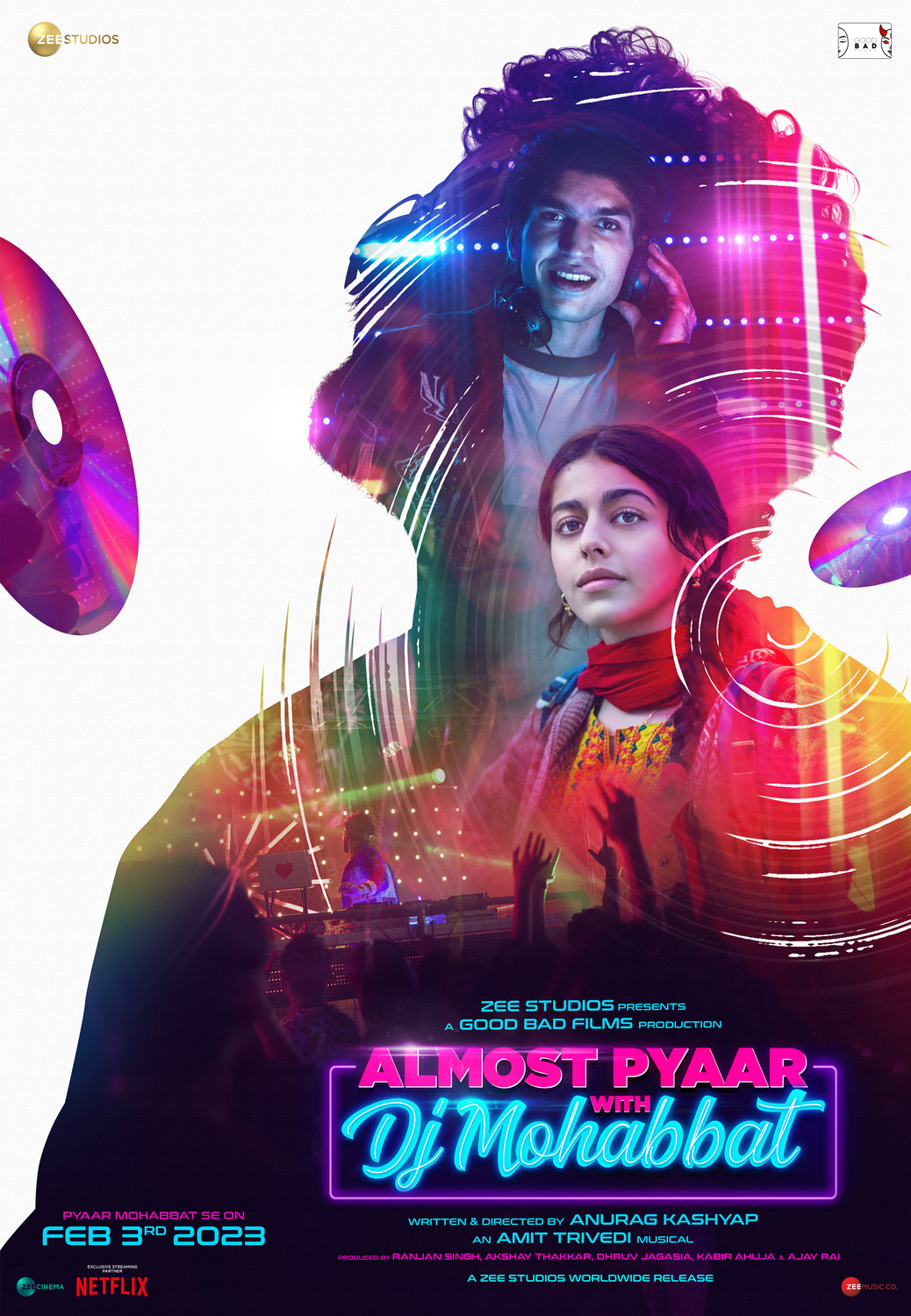 Extra Large Movie Poster Image for Almost Pyaar with DJ Mohabbat (#4 of 5)