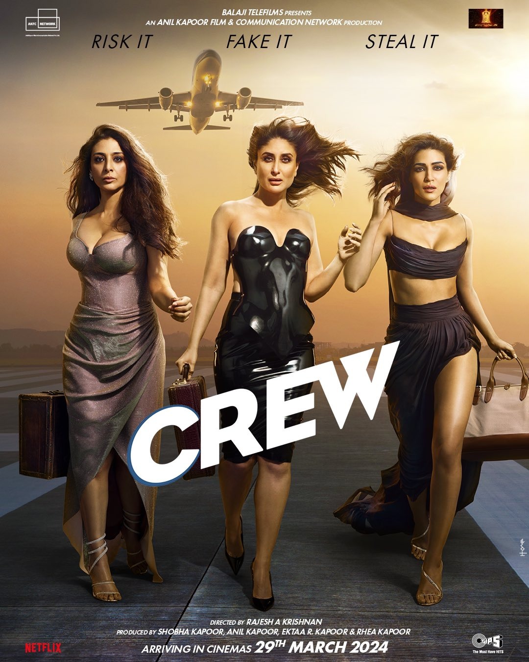 Extra Large Movie Poster Image for Crew 