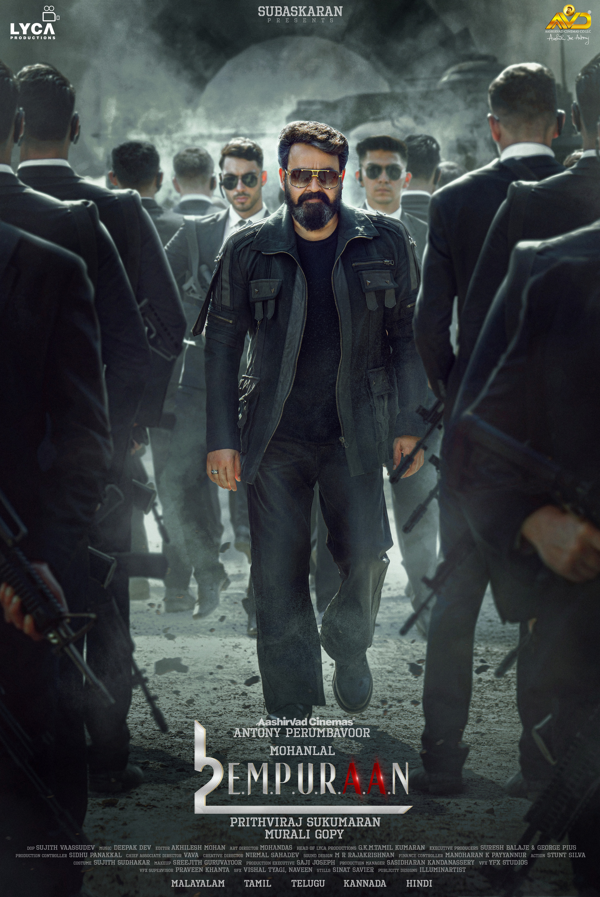 Mega Sized Movie Poster Image for L2: Empuraan (#3 of 5)