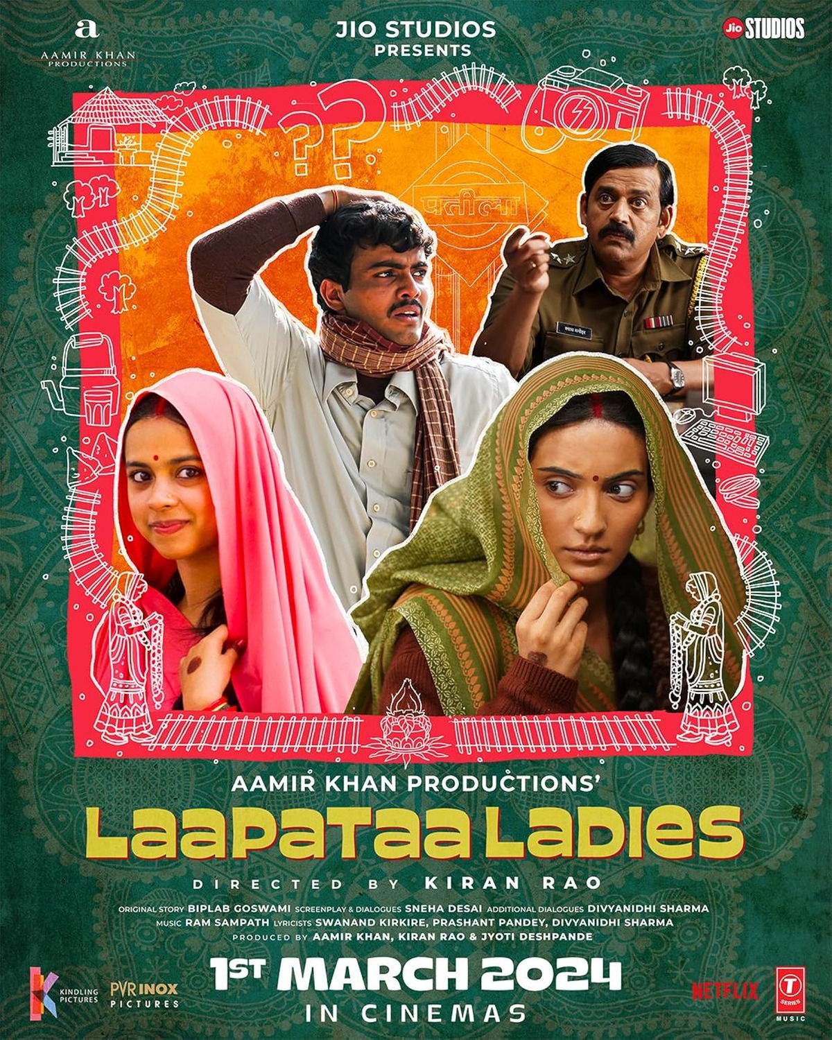 Extra Large Movie Poster Image for Laapataa Ladies (#2 of 2)