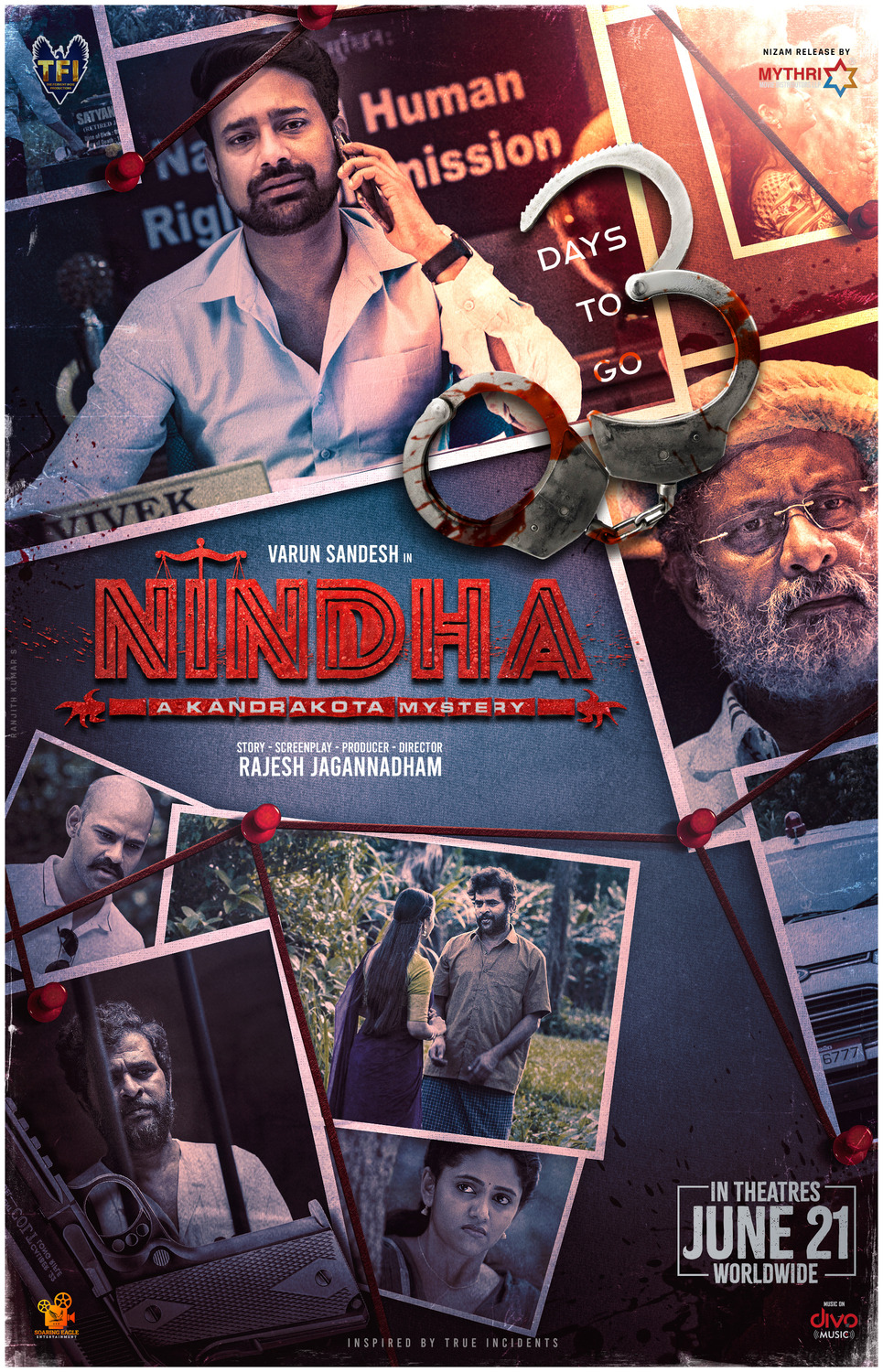 Extra Large Movie Poster Image for Nindha (#4 of 13)