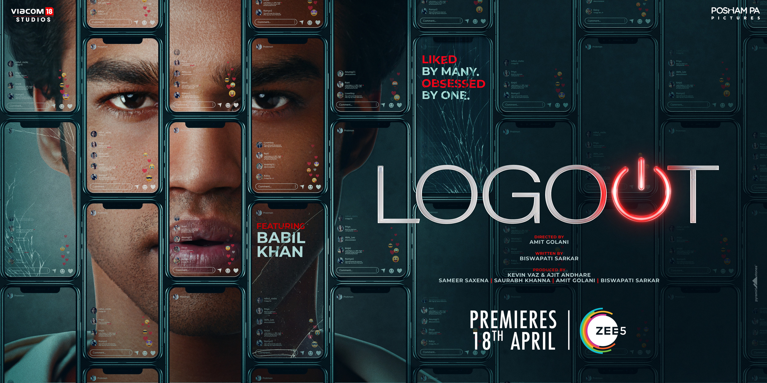 Mega Sized Movie Poster Image for Logout (#2 of 2)