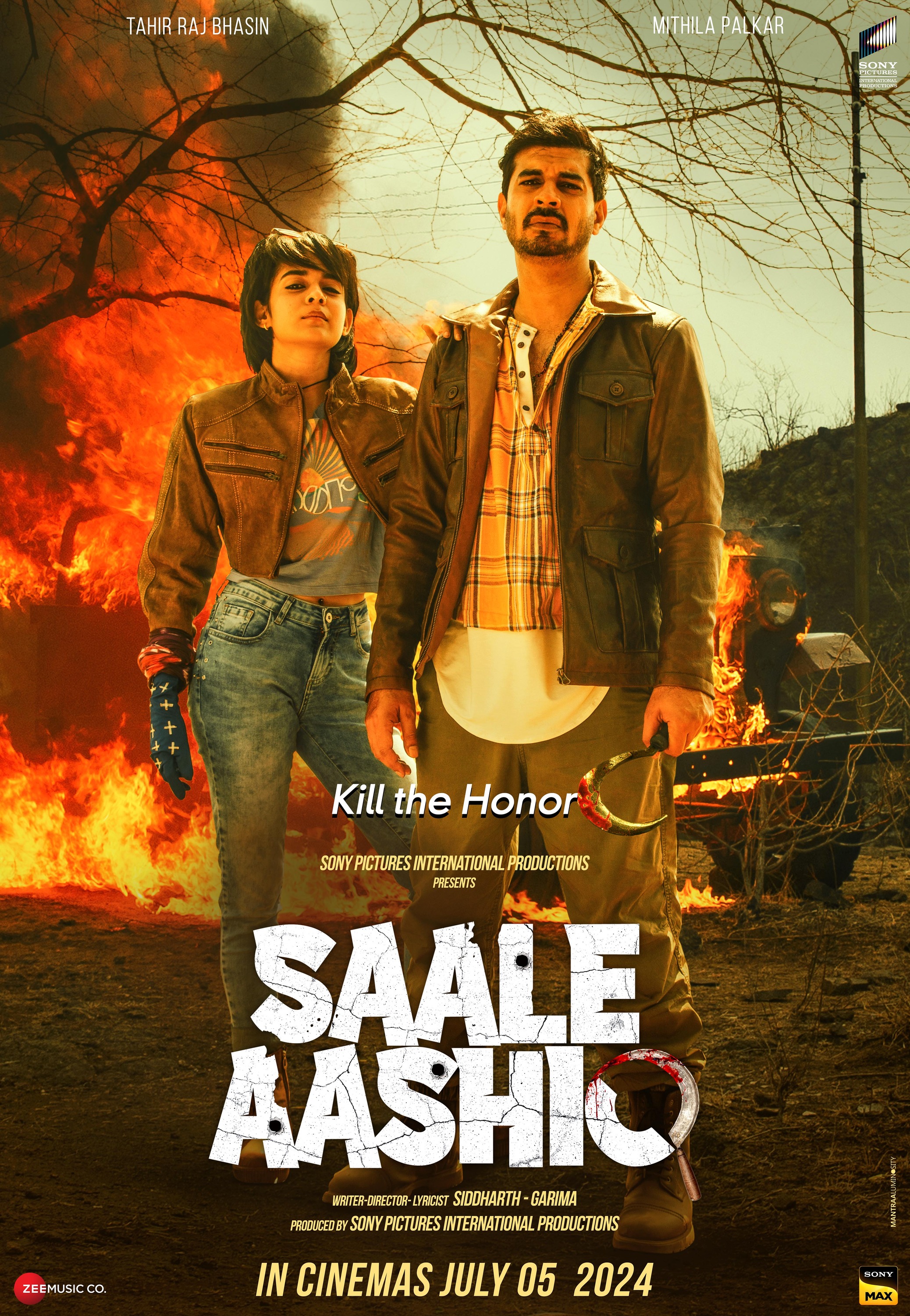 Mega Sized Movie Poster Image for Saale Aashiq (#6 of 8)