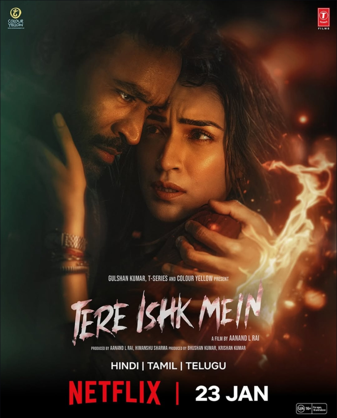 Extra Large Movie Poster Image for Tere Ishk Mein 