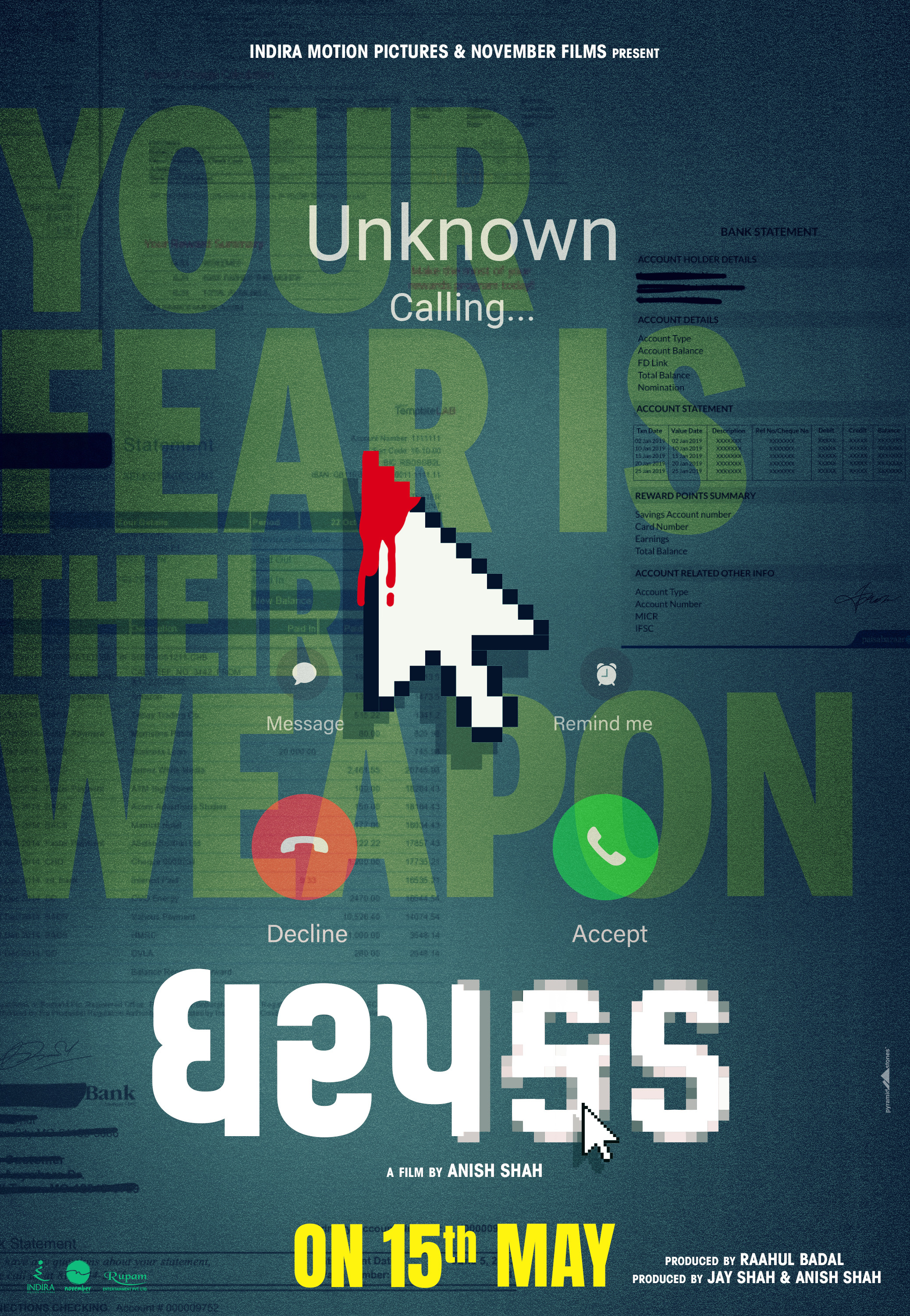 Mega Sized Movie Poster Image for Dharpakad 