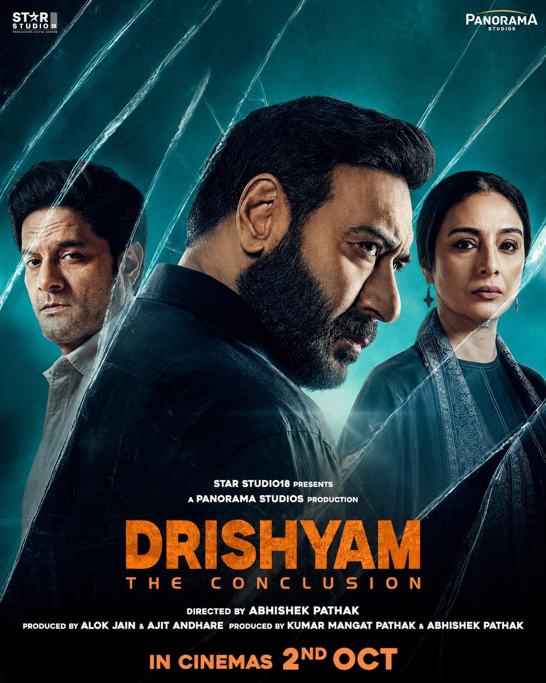 Extra Large Movie Poster Image for Drishyam: The Conclusion 
