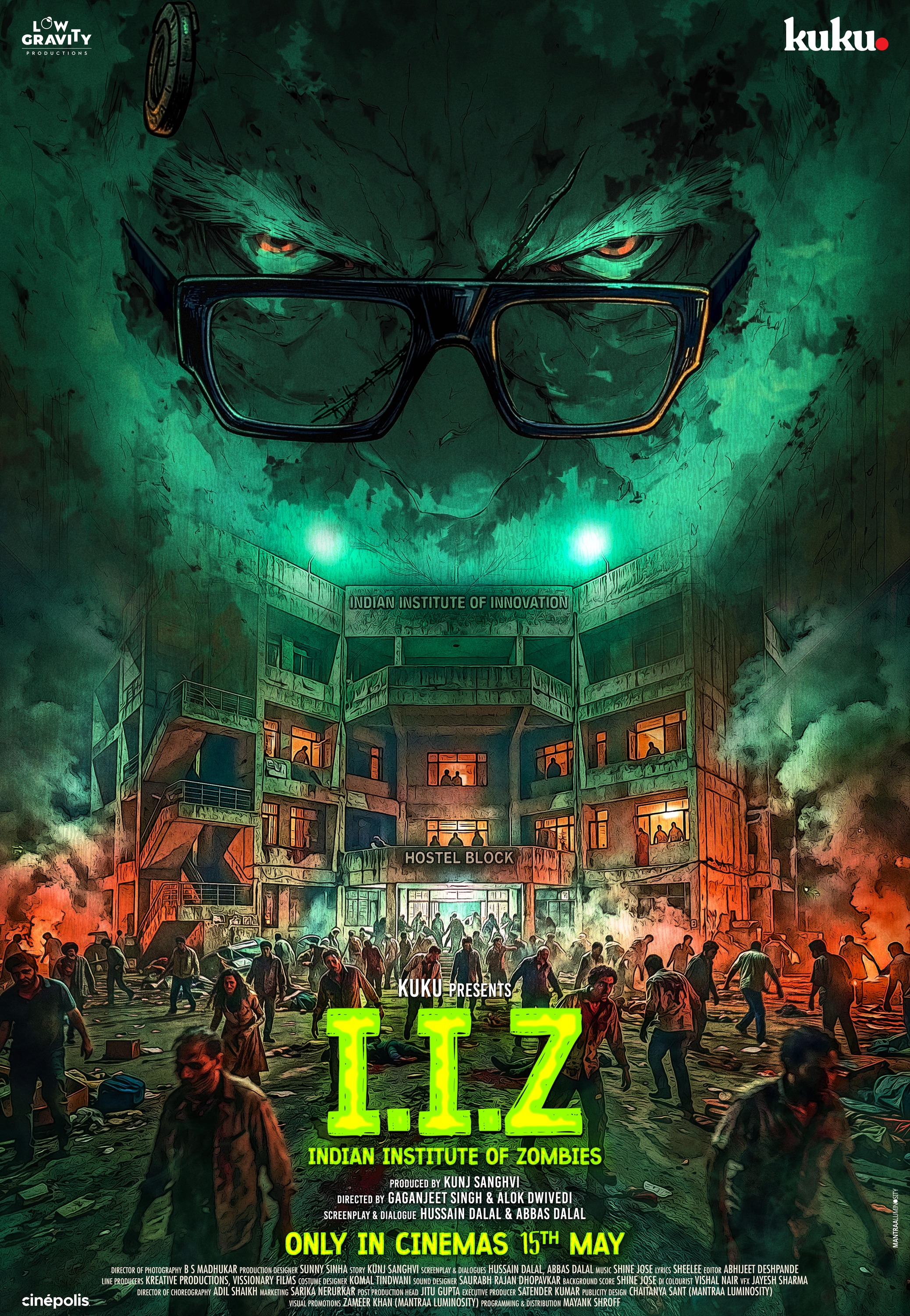 Mega Sized Movie Poster Image for IIZ: Indian Institute of Zombies (#2 of 2)