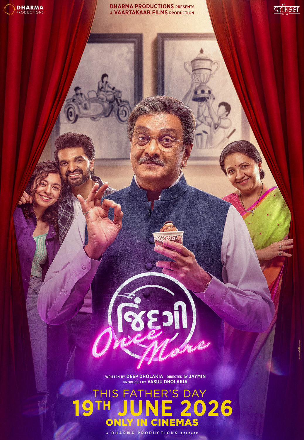 Extra Large Movie Poster Image for Jindagi Once More 