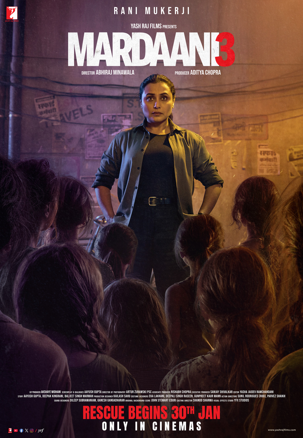 Extra Large Movie Poster Image for Mardaani 3 (#3 of 3)