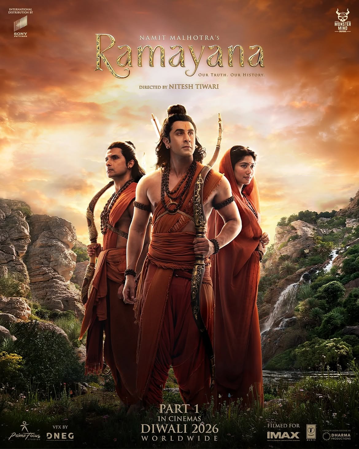 Extra Large Movie Poster Image for Ramayana Part 1 (#2 of 3)