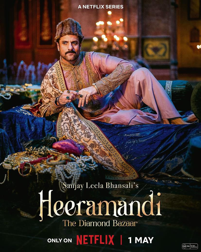 Extra Large TV Poster Image for Heeramandi: The Diamond Bazaar 