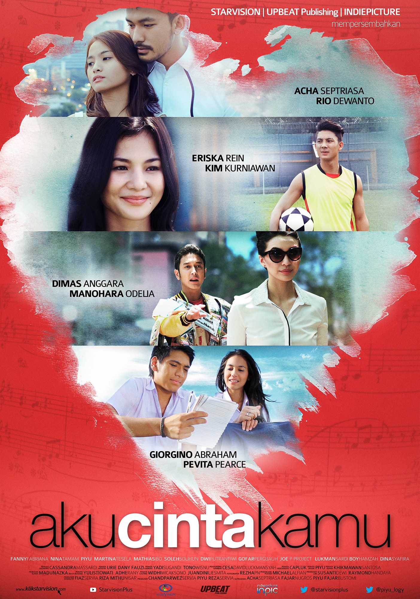 Mega Sized Movie Poster Image for Aku Cinta Kamu 