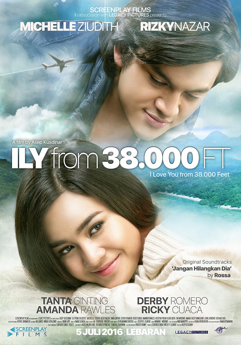 Extra Large Movie Poster Image for I Love You from 38000 Feet 