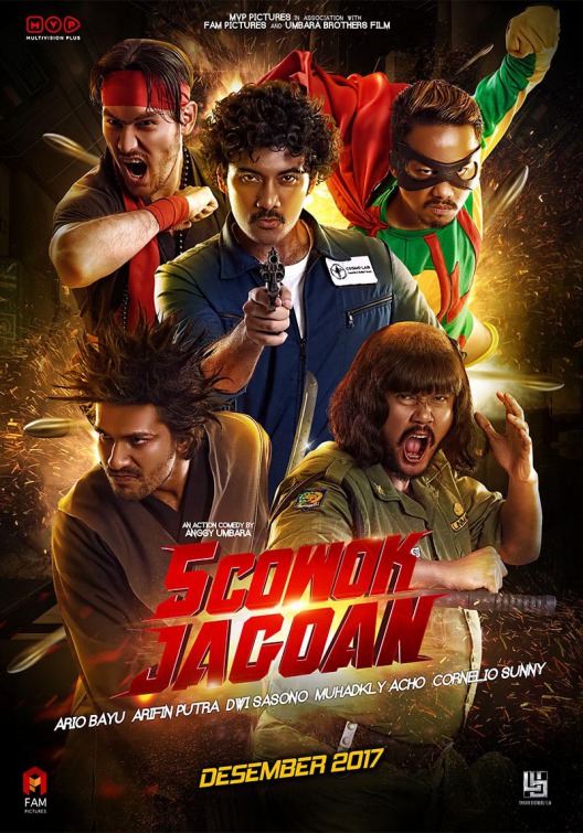 5 Cowok Jagoan Movie Poster
