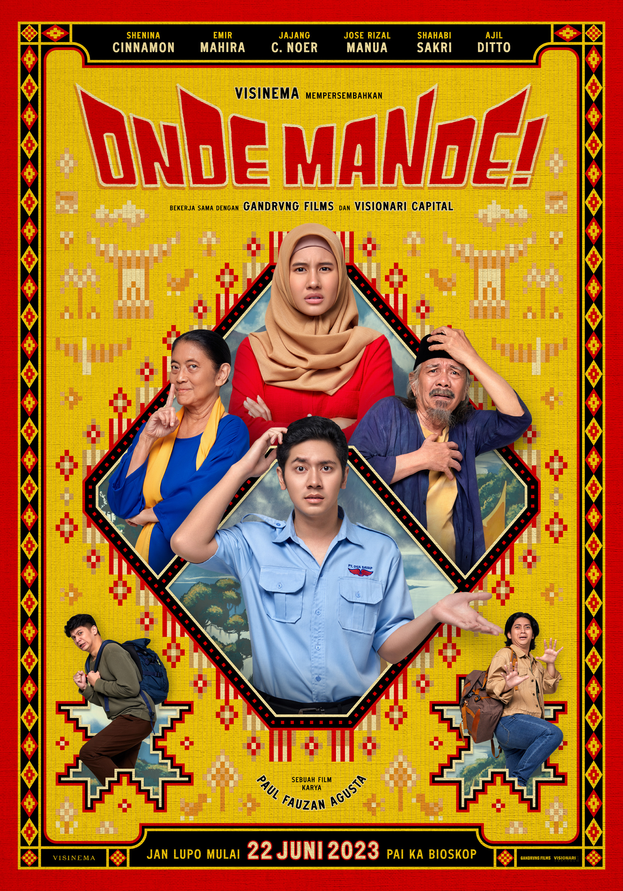 Mega Sized Movie Poster Image for Onde Mande! (#2 of 8)