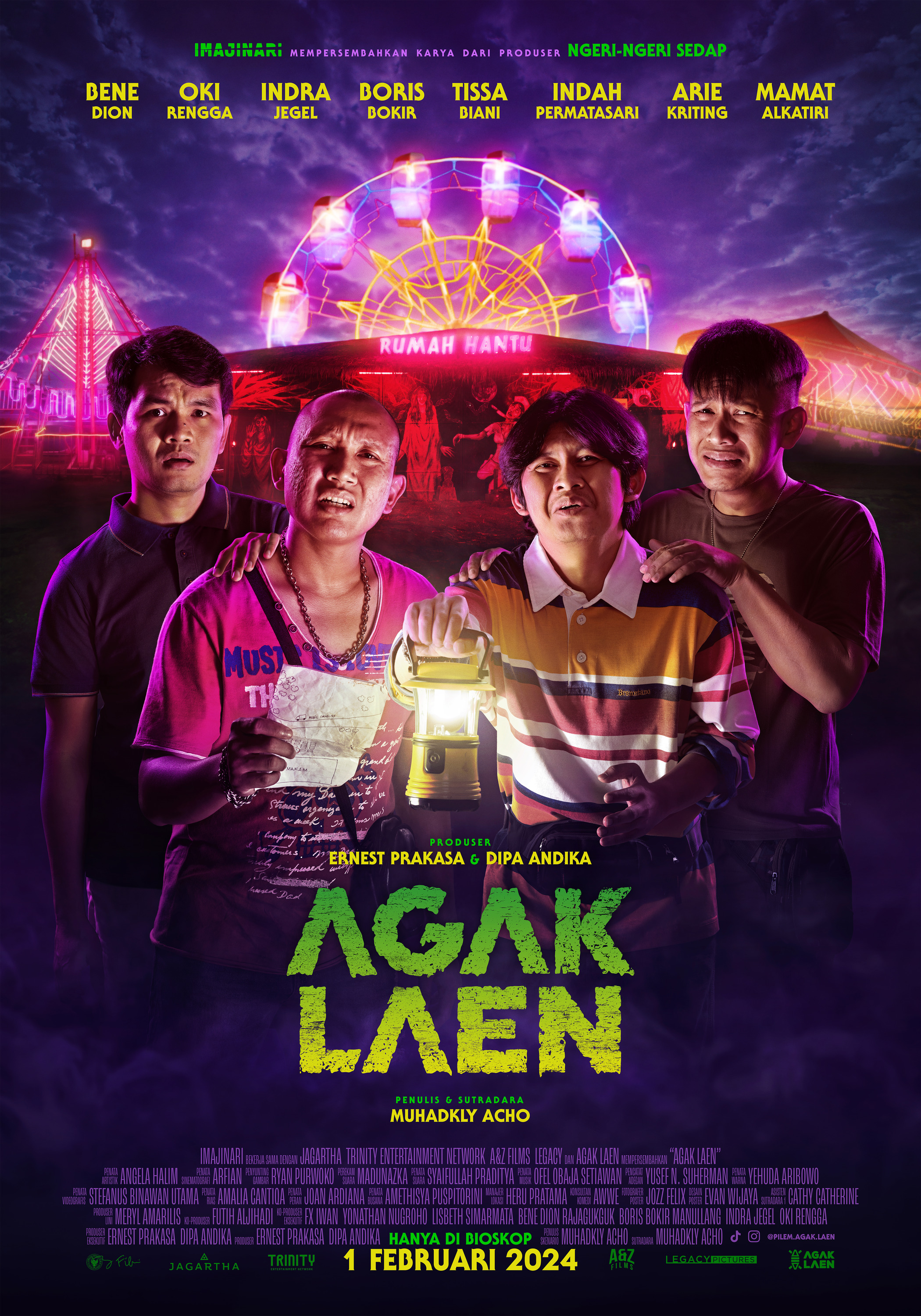 Mega Sized Movie Poster Image for Agak Laen (#2 of 2)