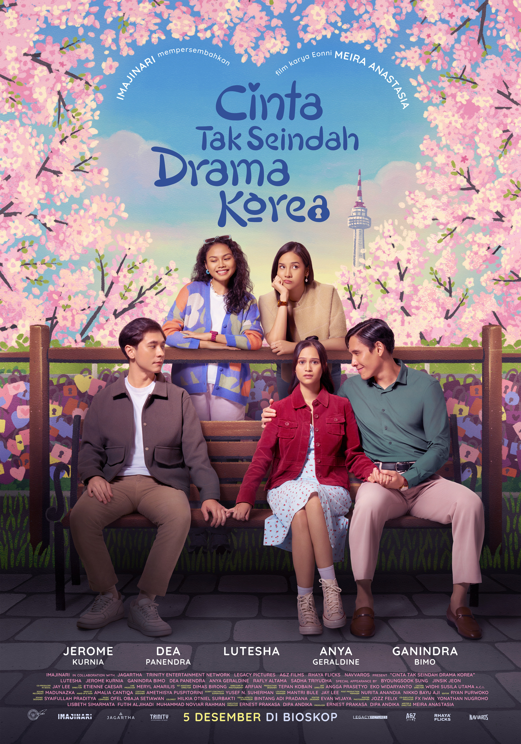 Mega Sized Movie Poster Image for Cinta Tak Seindah Drama Korea (#2 of 2)