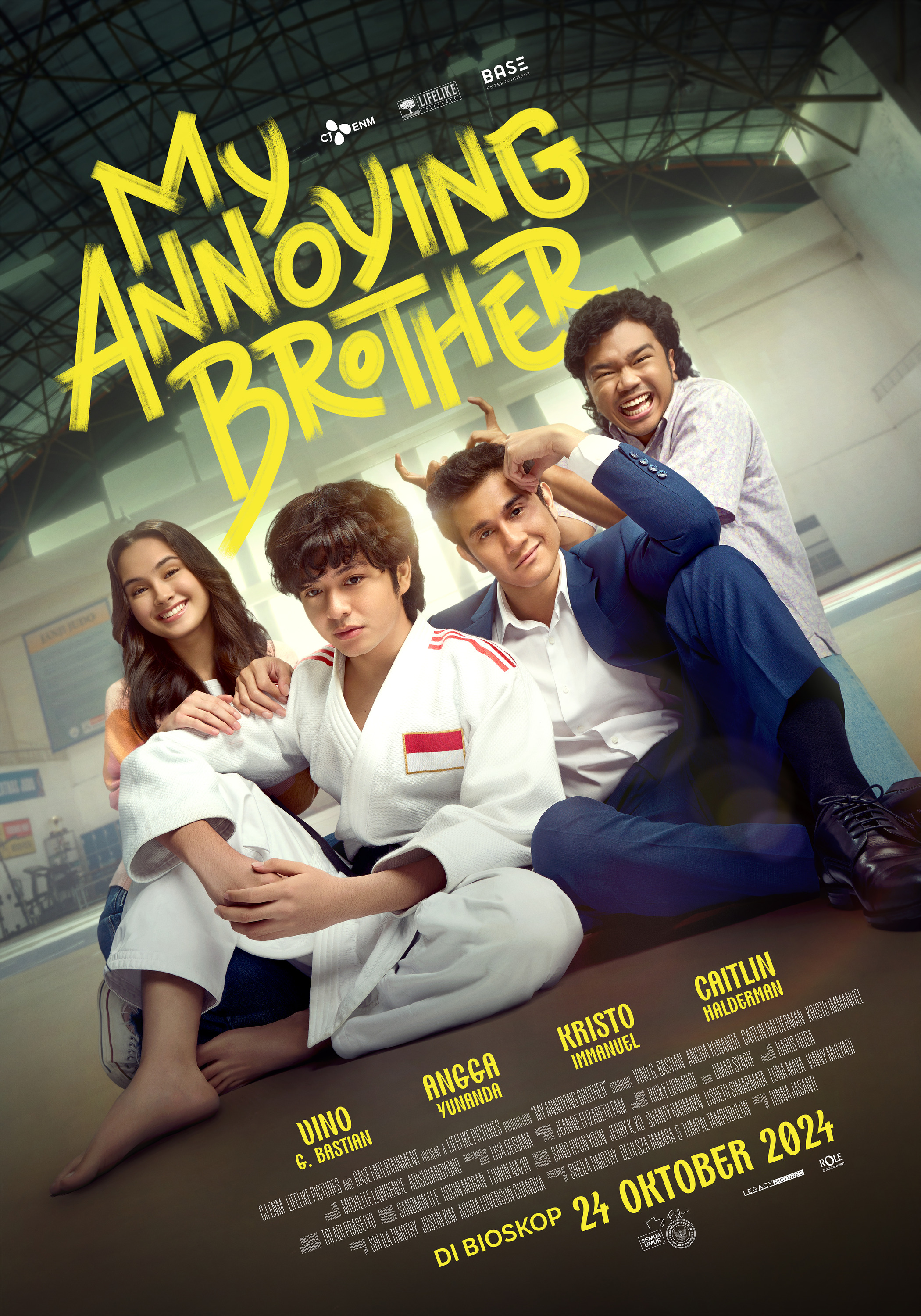 Mega Sized Movie Poster Image for My Annoying Brother 