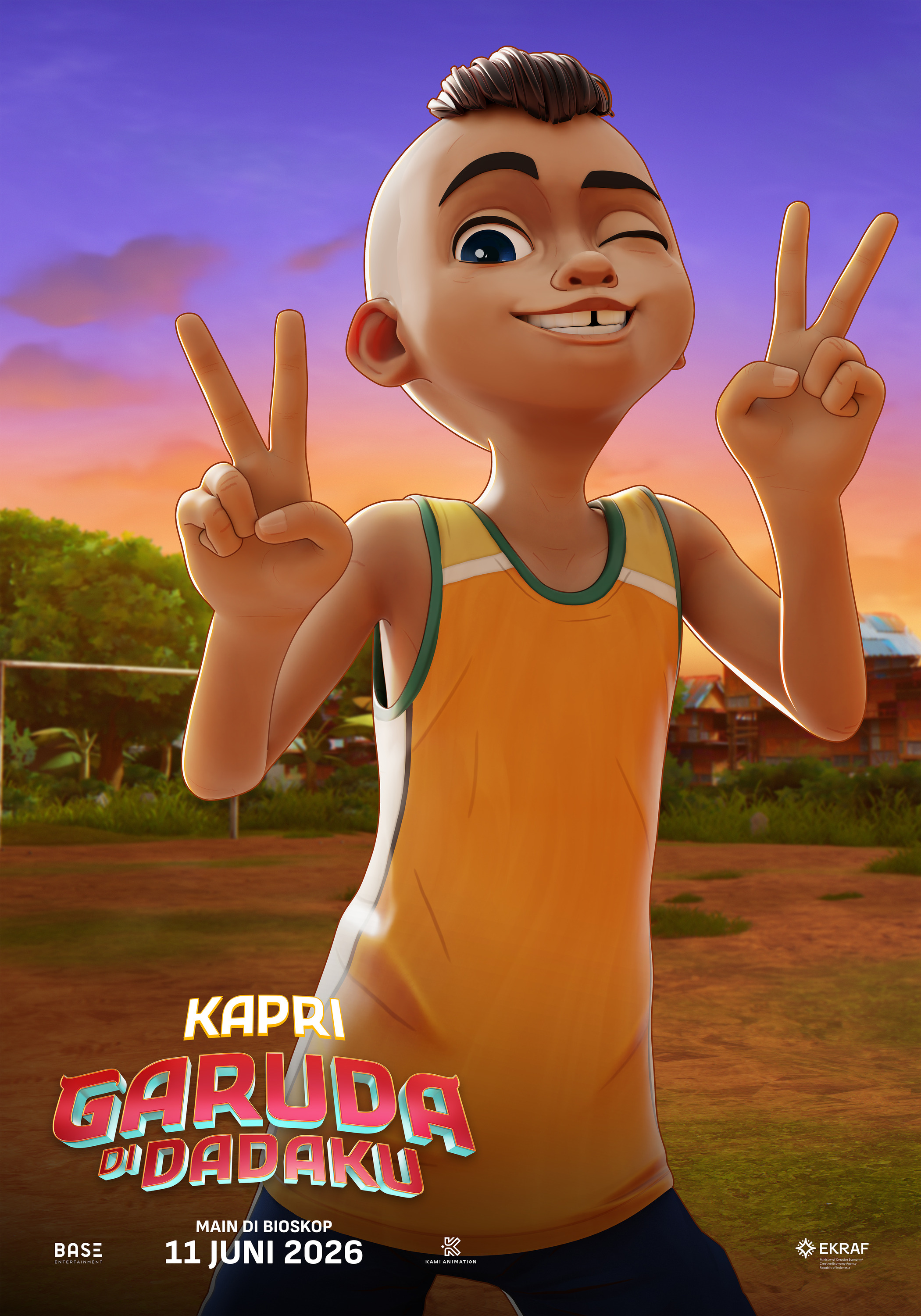 Mega Sized Movie Poster Image for Garuda di Dadaku (#6 of 9)
