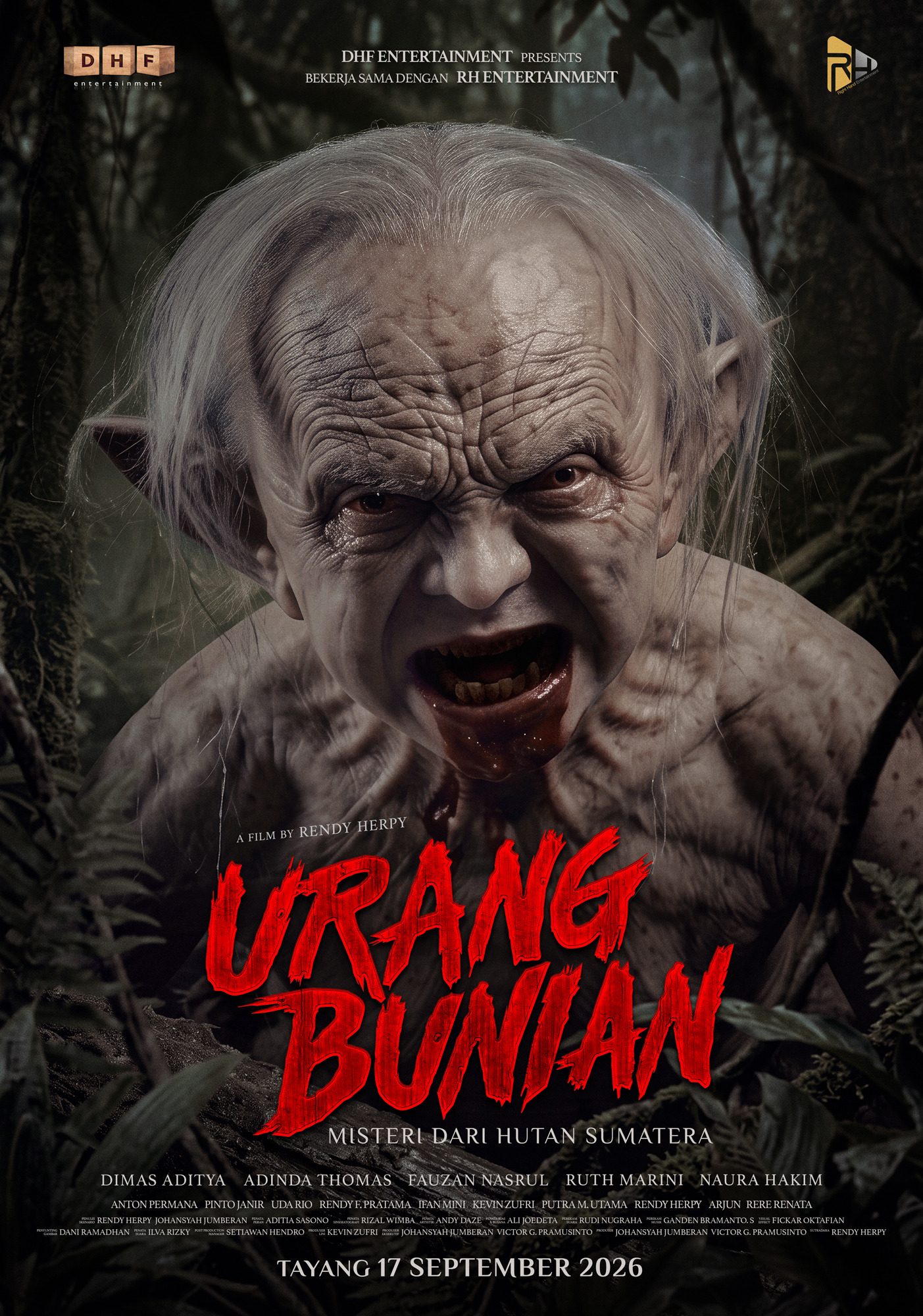 Mega Sized Movie Poster Image for Urang Bunian (#2 of 2)