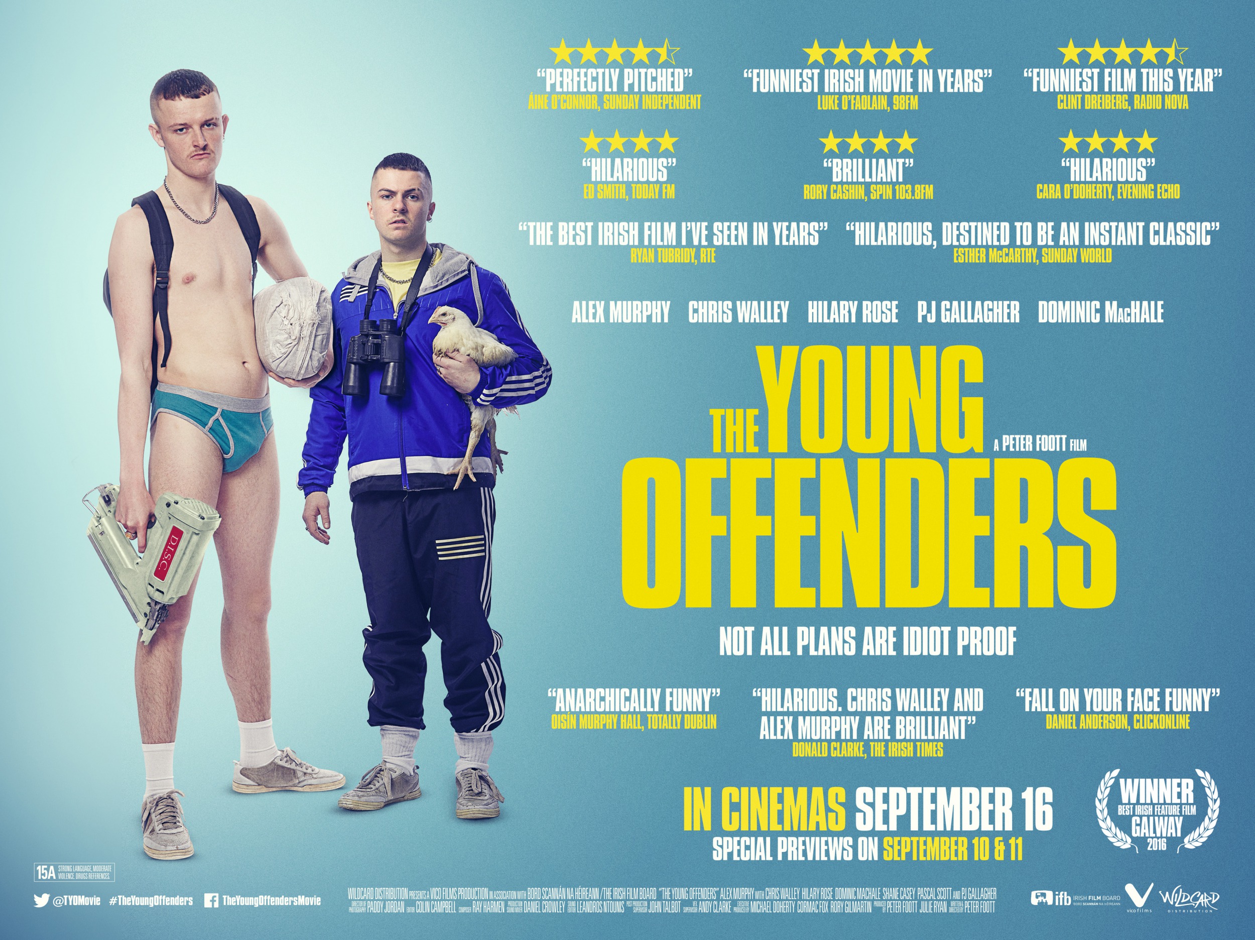Mega Sized Movie Poster Image for The Young Offenders (#2 of 6)