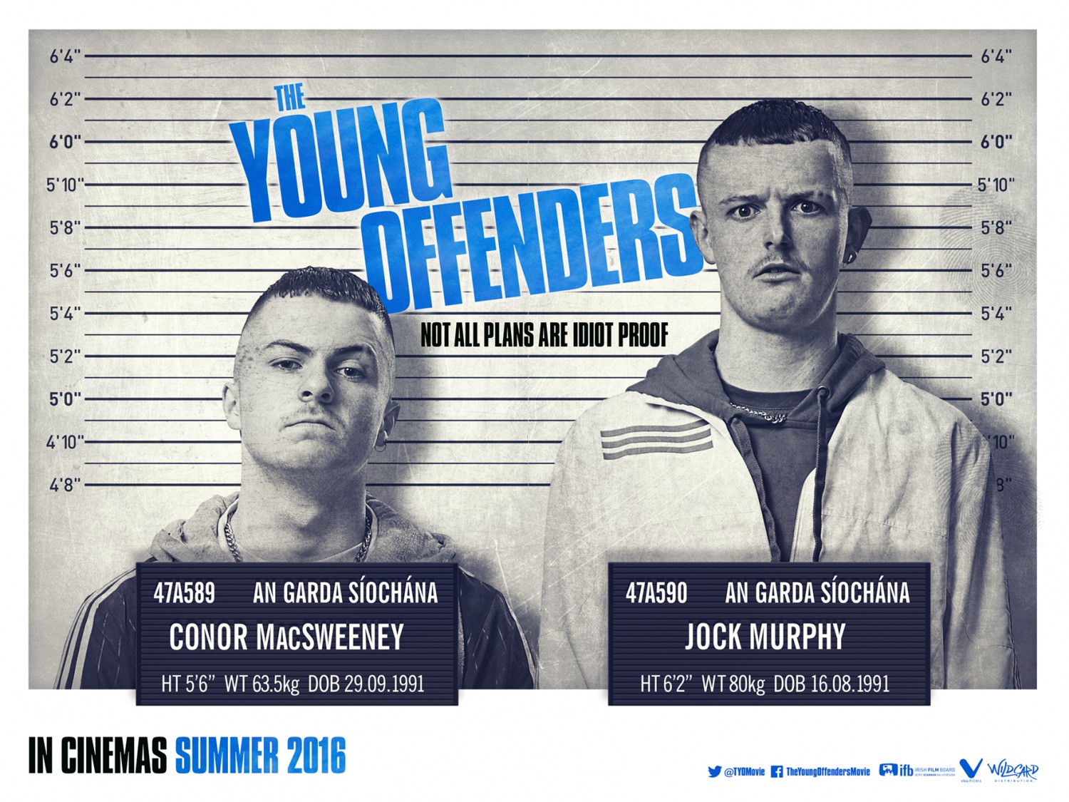 Extra Large Movie Poster Image for The Young Offenders (#6 of 6)