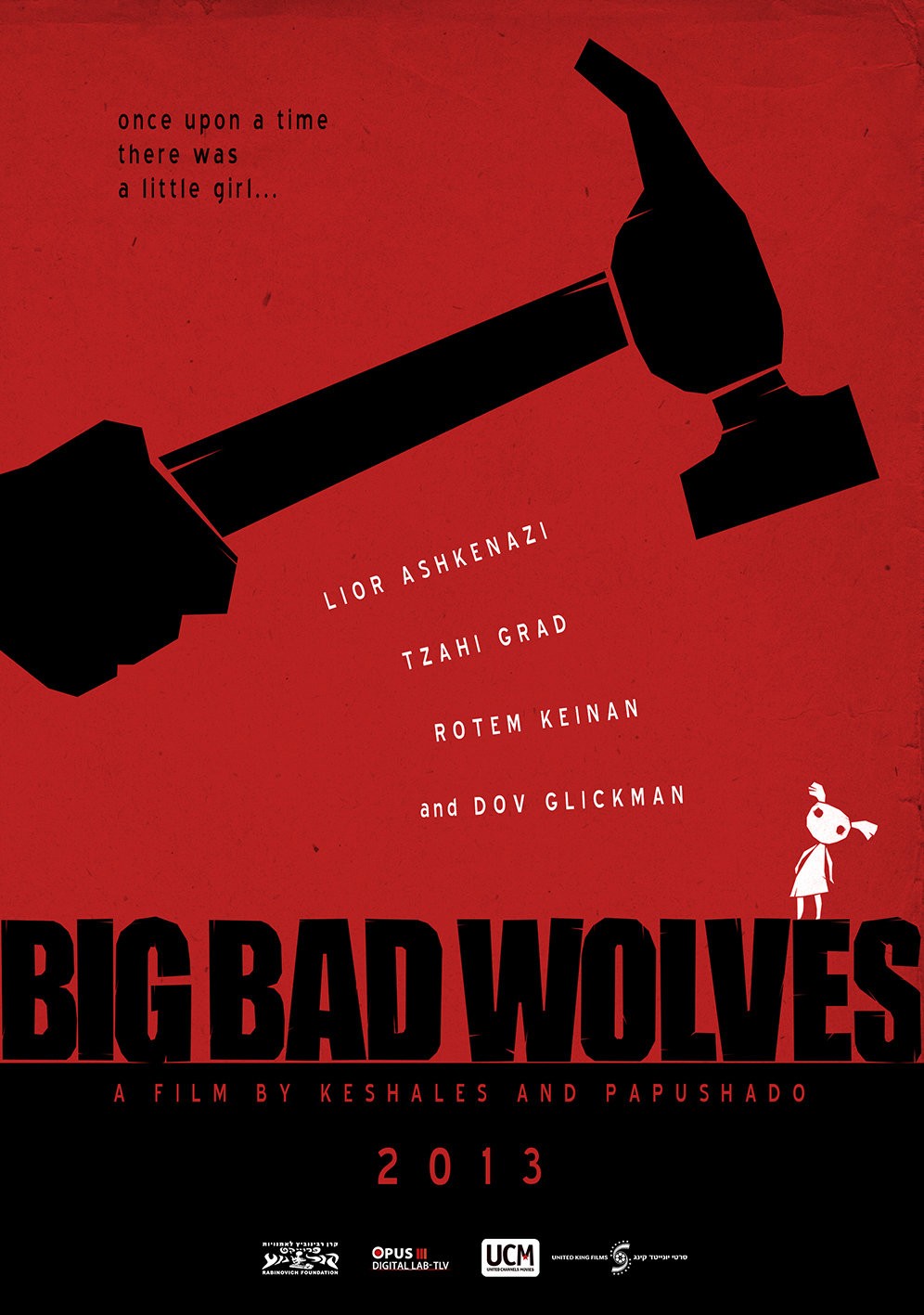 Extra Large Movie Poster Image for Big Bad Wolves (#1 of 11)