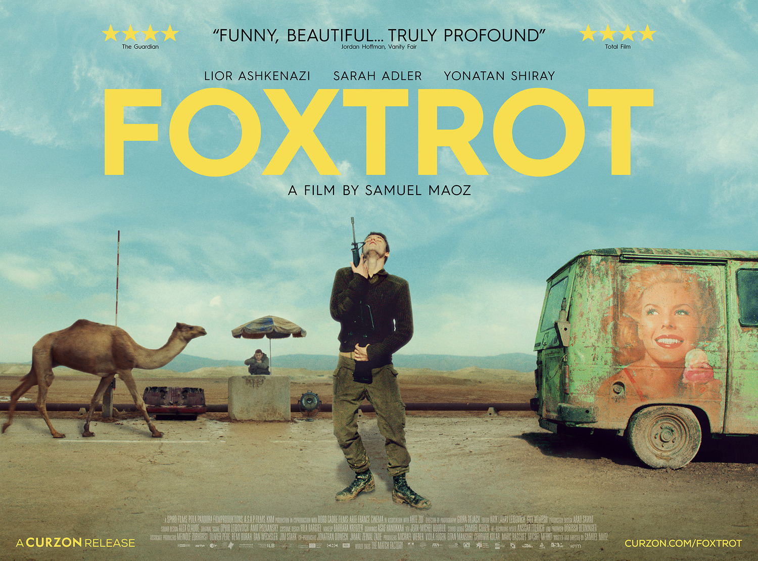Extra Large Movie Poster Image for Foxtrot (#4 of 4)
