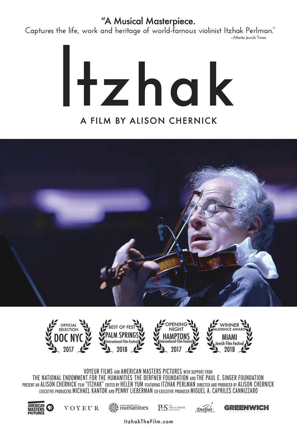 Extra Large Movie Poster Image for Itzhak (#1 of 2)