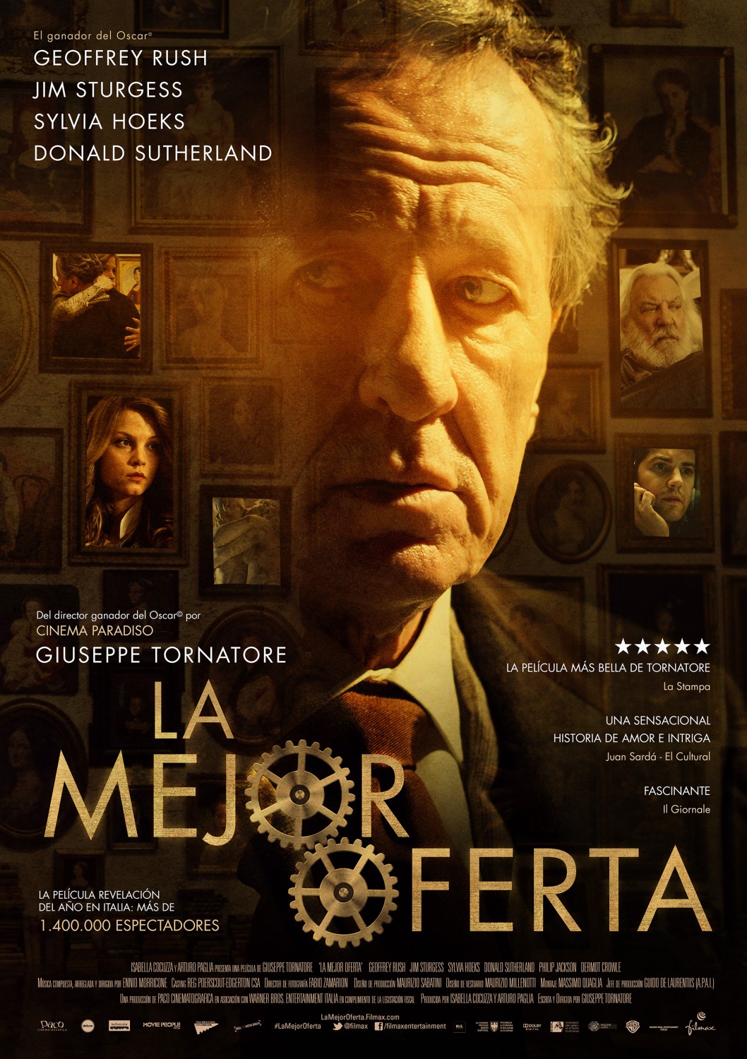 Extra Large Movie Poster Image for La migliore offerta (#2 of 4)