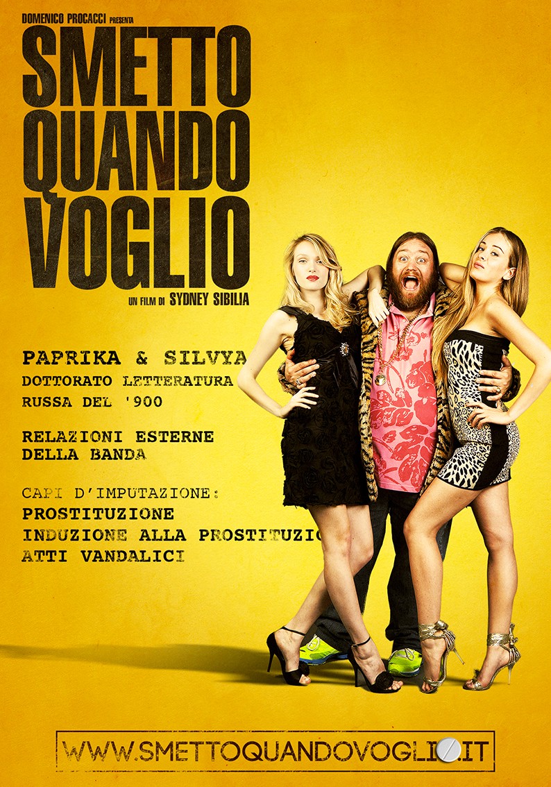 Extra Large Movie Poster Image for Smetto quando voglio (#10 of 13)