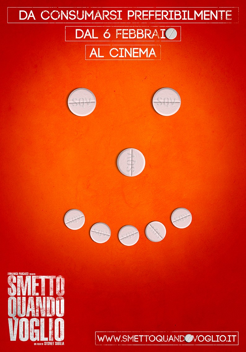 Extra Large Movie Poster Image for Smetto quando voglio (#12 of 13)