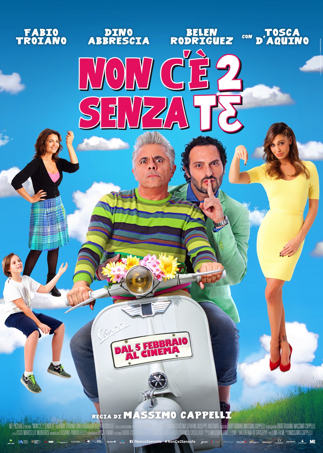 Extra Large Movie Poster Image for Non c'è 2 senza te 