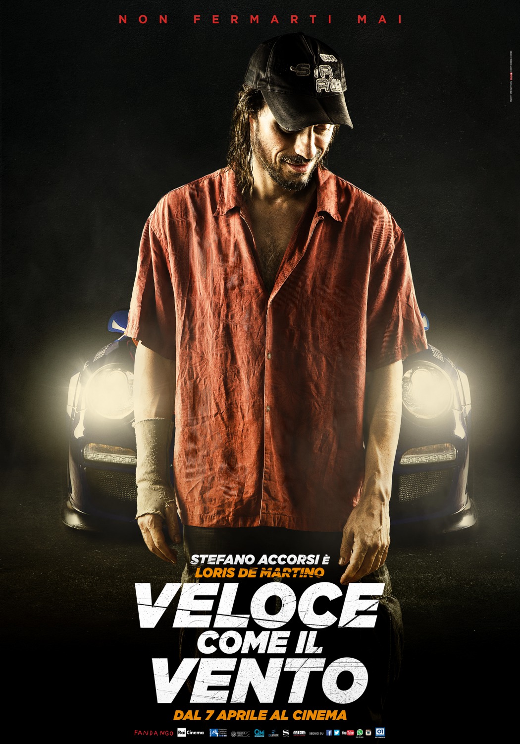 Extra Large Movie Poster Image for Veloce come il vento (#2 of 4)