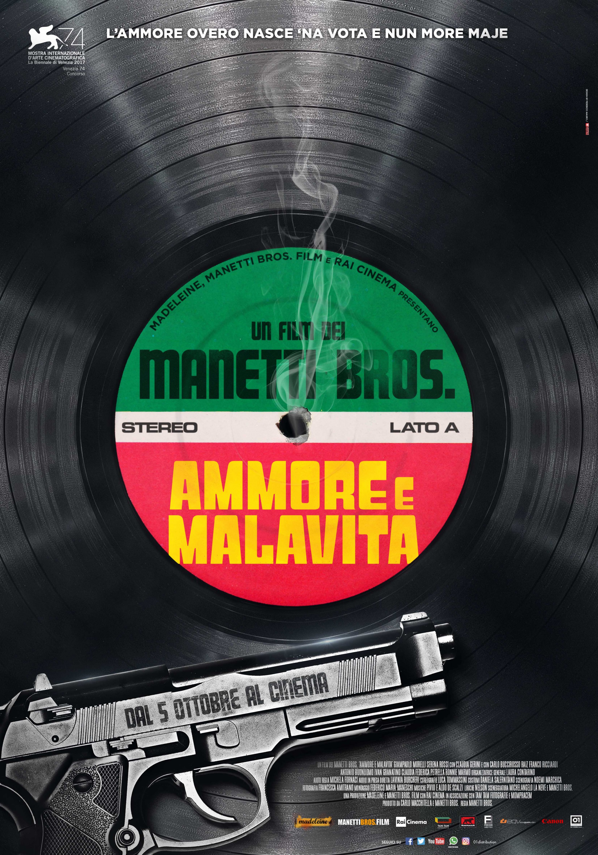 Mega Sized Movie Poster Image for Ammore e malavita (#1 of 3)