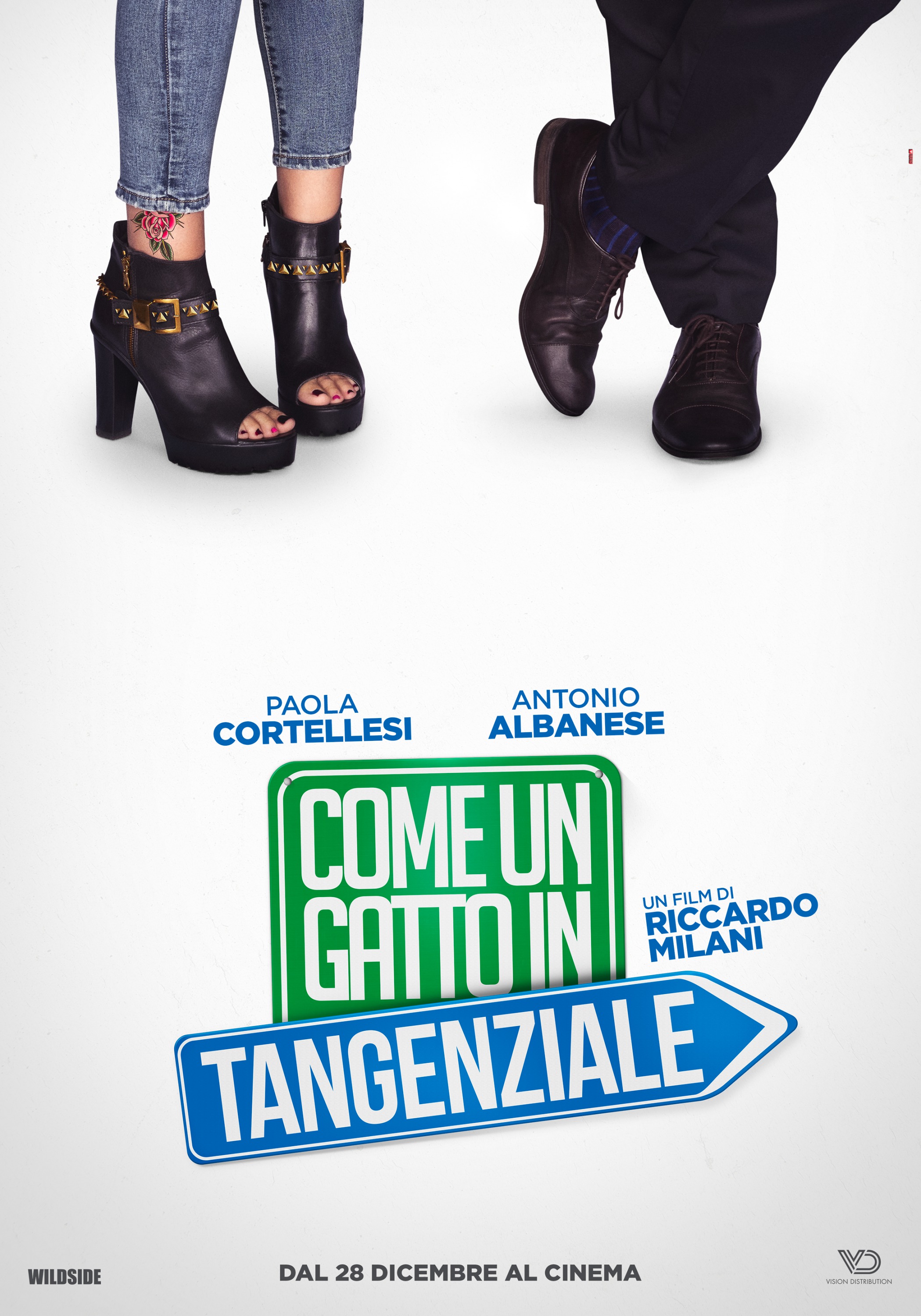 Mega Sized Movie Poster Image for Come un gatto in Tangenziale (#1 of 3)