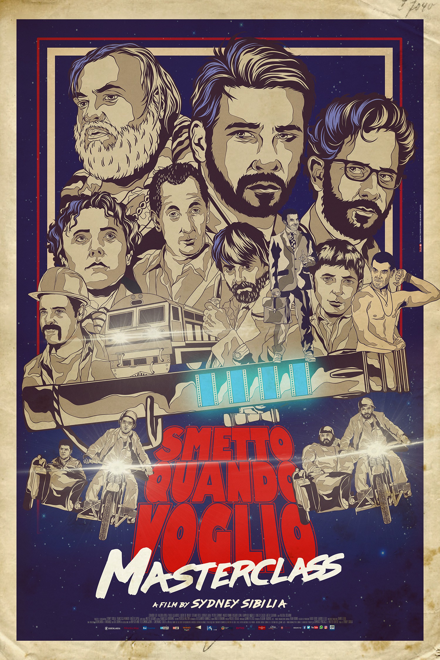Mega Sized Movie Poster Image for Smetto quando voglio: Masterclass (#10 of 16)