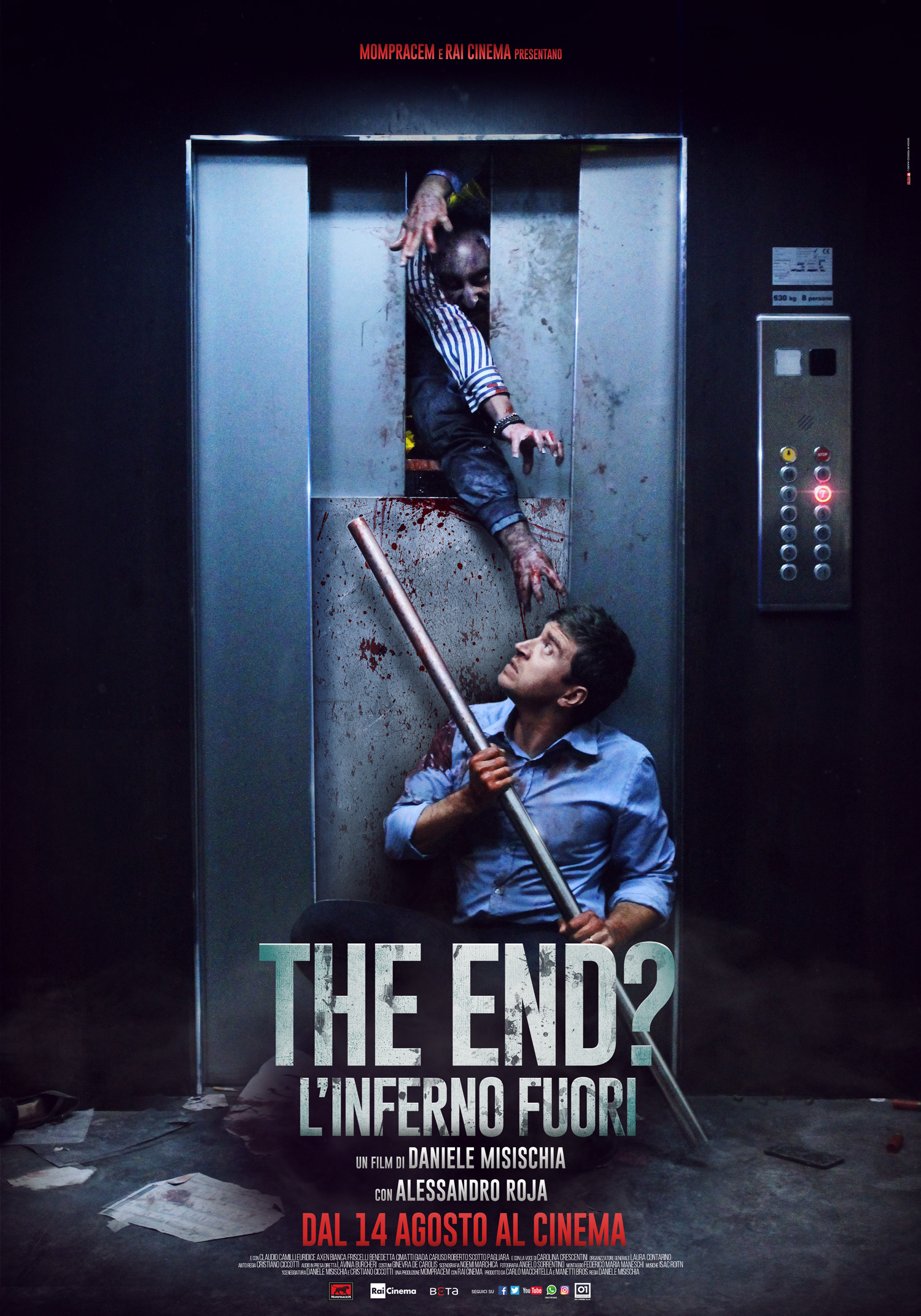 Mega Sized Movie Poster Image for The End? L'inferno fuori 