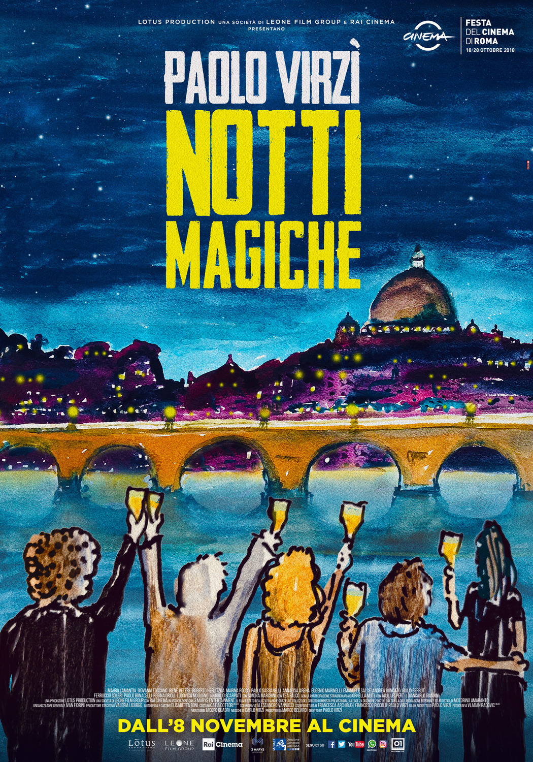 Extra Large Movie Poster Image for Notti magiche (#1 of 2)