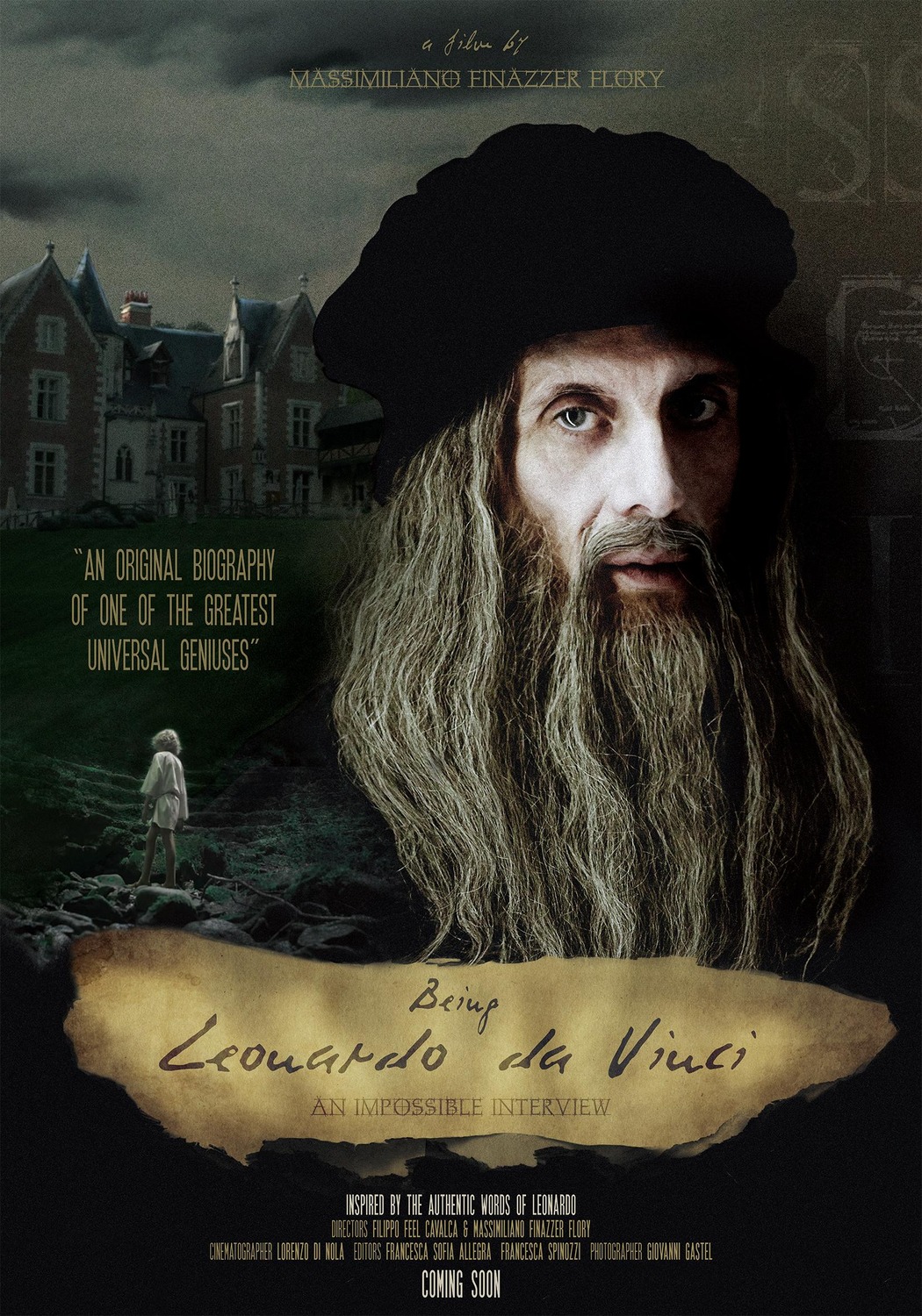 Extra Large Movie Poster Image for Being Leonardo Da Vinci 