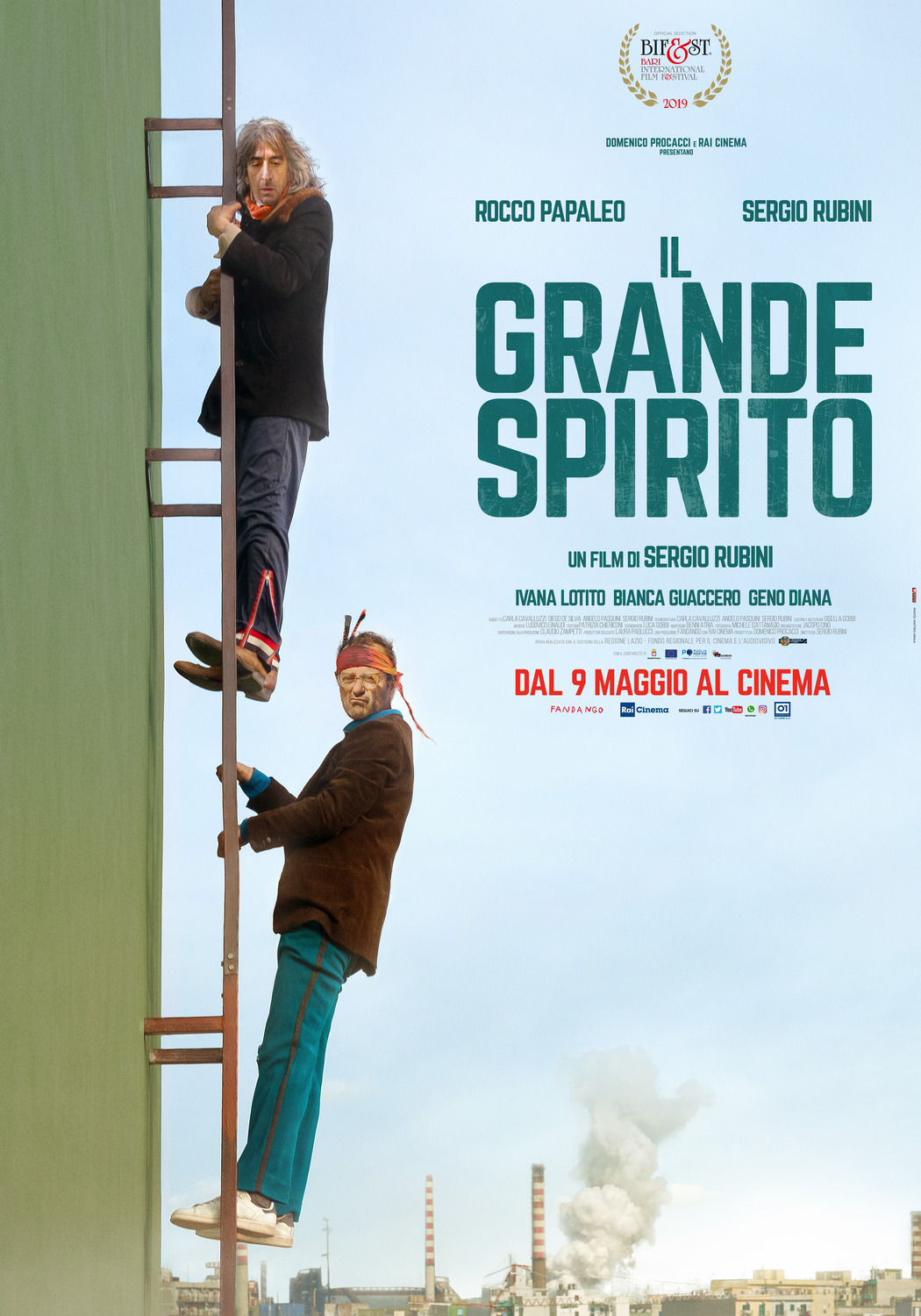 Extra Large Movie Poster Image for Il grande spirito 
