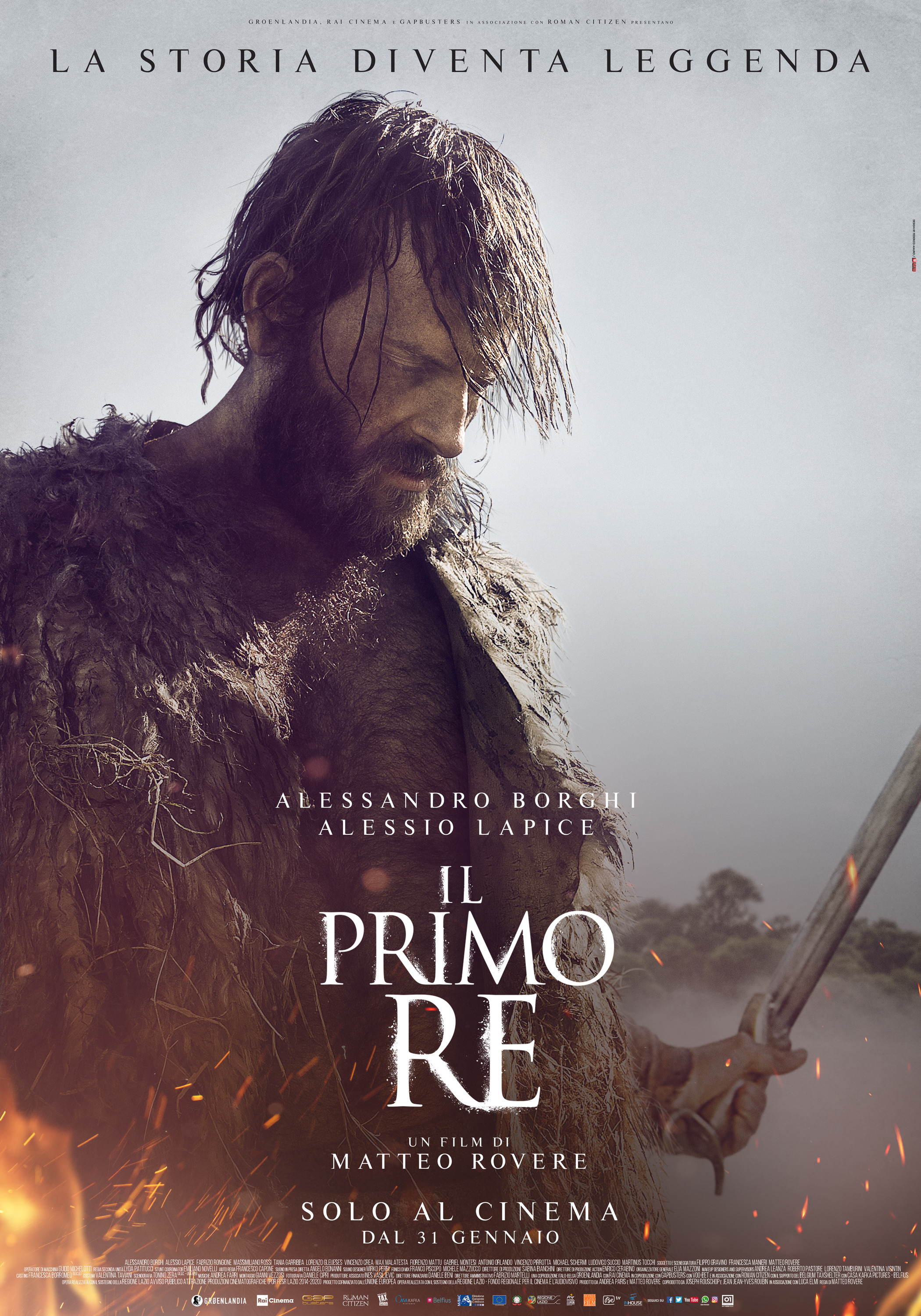 Mega Sized Movie Poster Image for Il primo re (#1 of 4)