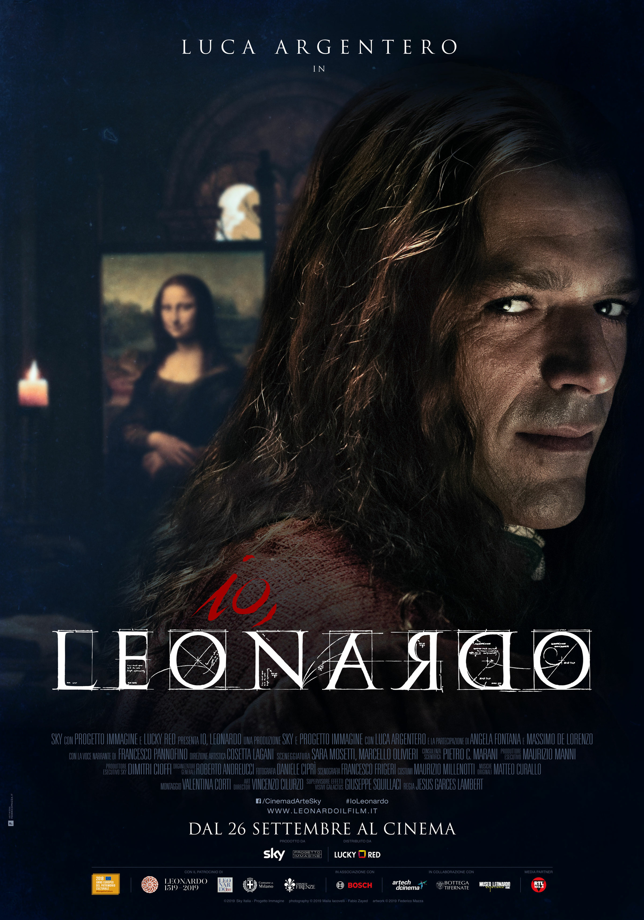 Mega Sized Movie Poster Image for Io, Leonardo (#2 of 3)