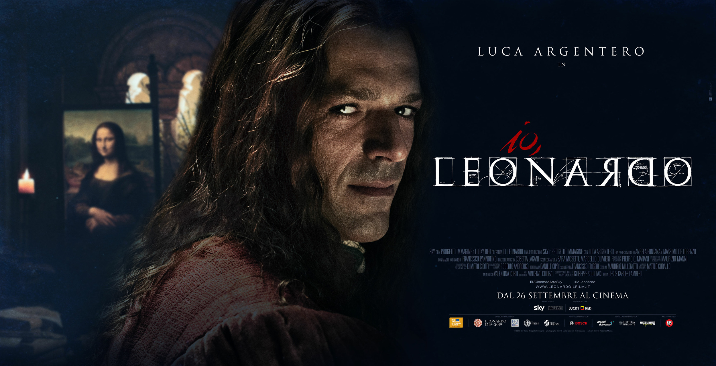 Mega Sized Movie Poster Image for Io, Leonardo (#3 of 3)