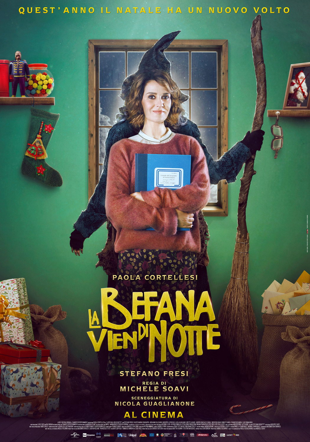 Extra Large Movie Poster Image for La Befana vien di notte (#3 of 4)